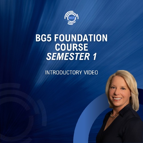 Meet Veronica Chase - Your BG5 Foundation Course Instructor